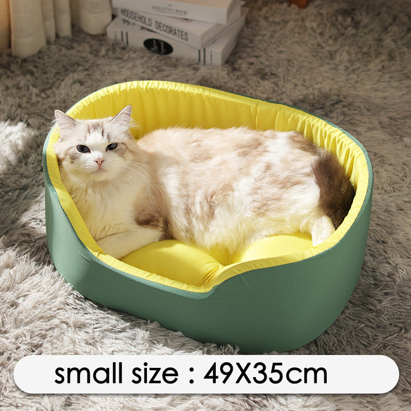 Winter Warm & Deep Sleep Cat Kennel For Cats & Dog