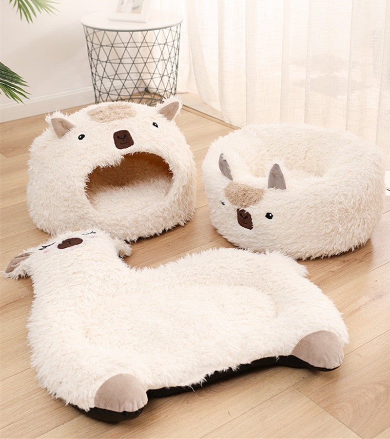 Pet Nest | Warm  Plush Pet Bed