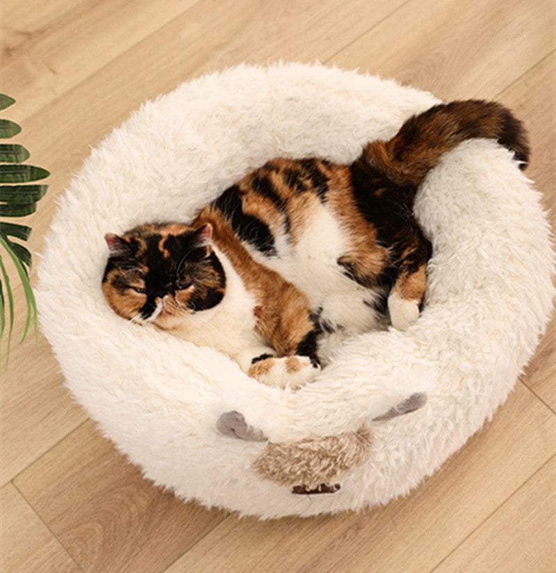 Pet Nest | Warm  Plush Pet Bed