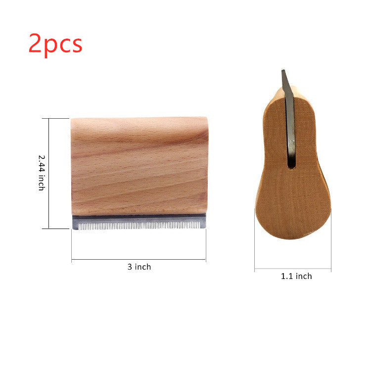 Pet Hair Removal Wood Comb | Order Now