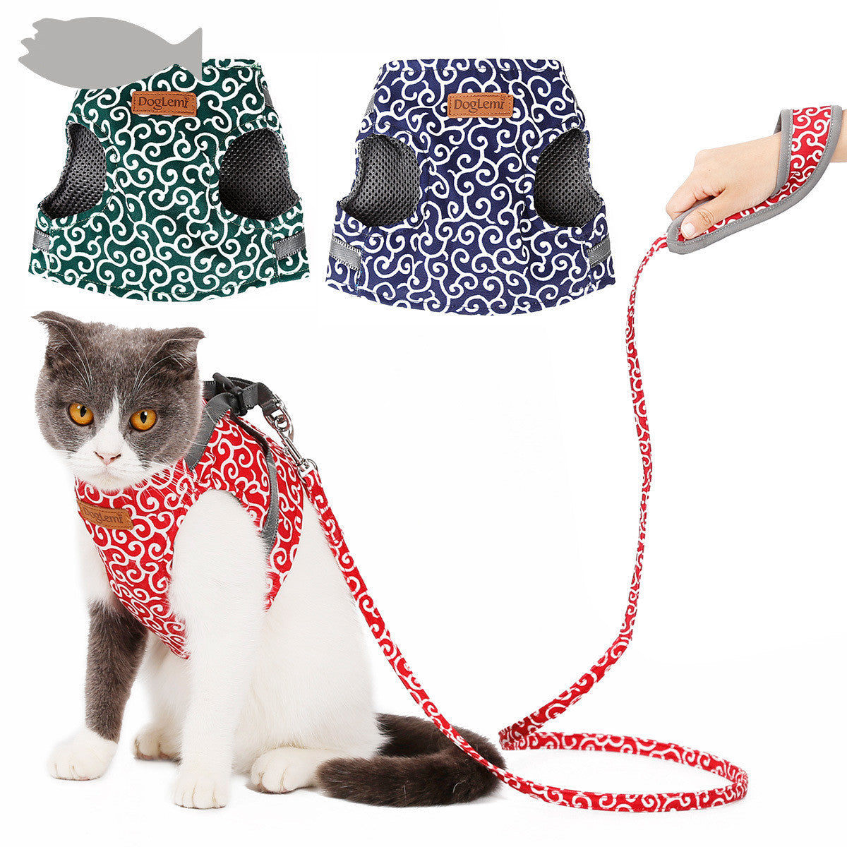 Cat vest harness traction rope | Super pet hub