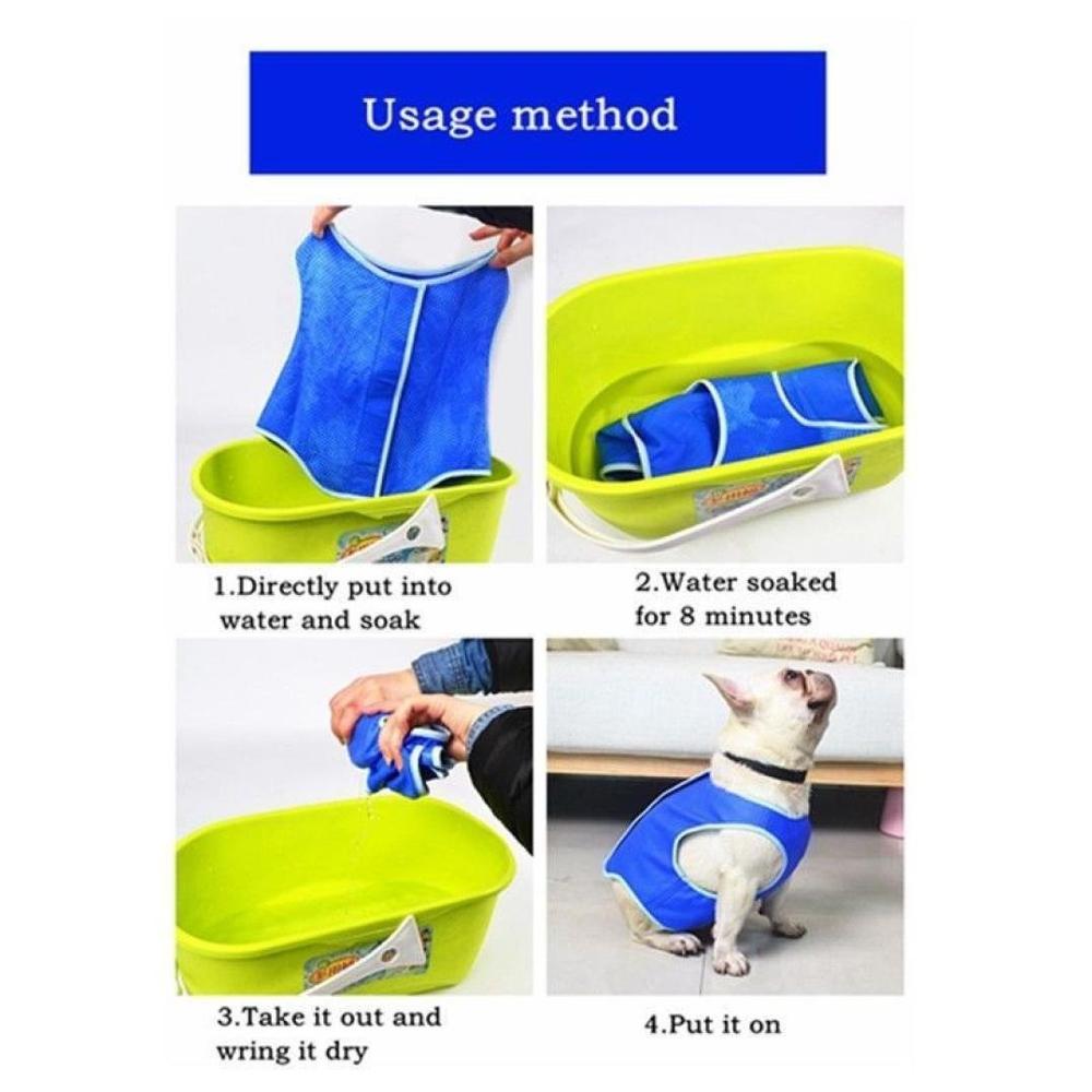 Dog cooling vest | Safe From Hit