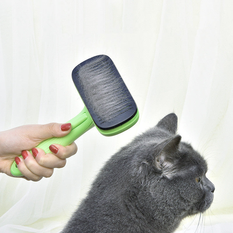 Automatic pet grooming brush | Automatic Hair Removal Brush