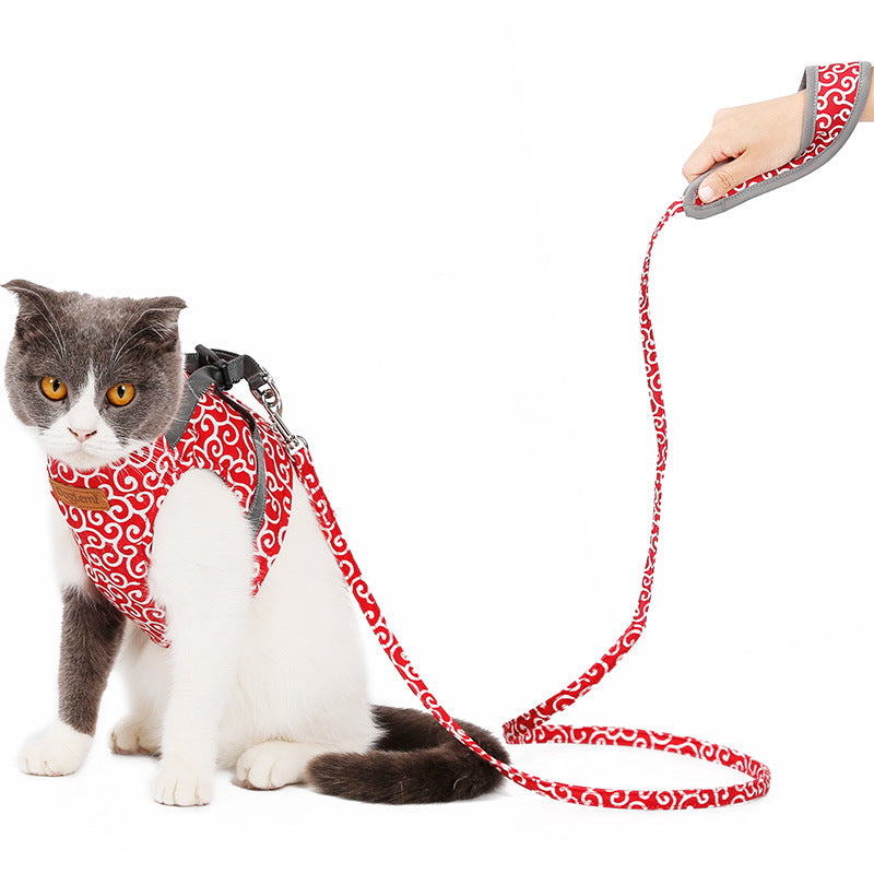 Cat vest harness traction rope | Super pet hub