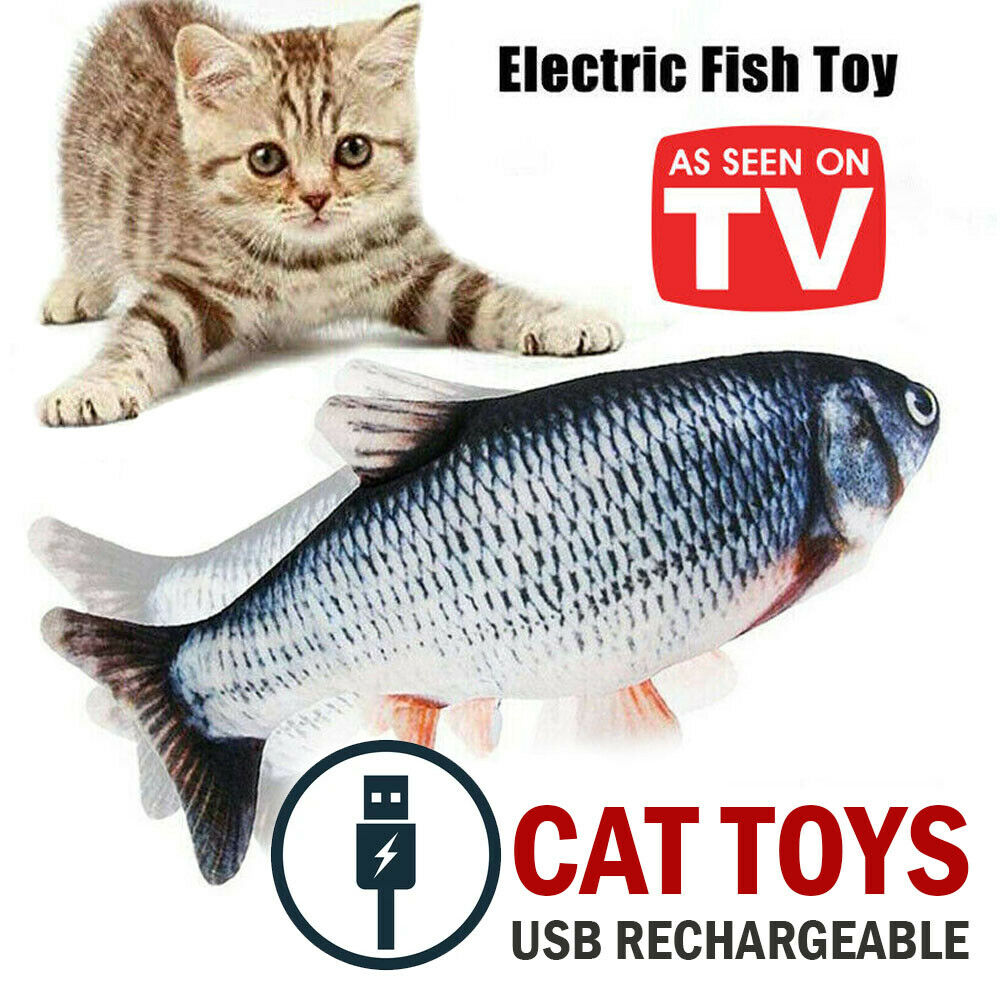 Electric Fish Cat Toy | Realistic Kitten Fish  Toys