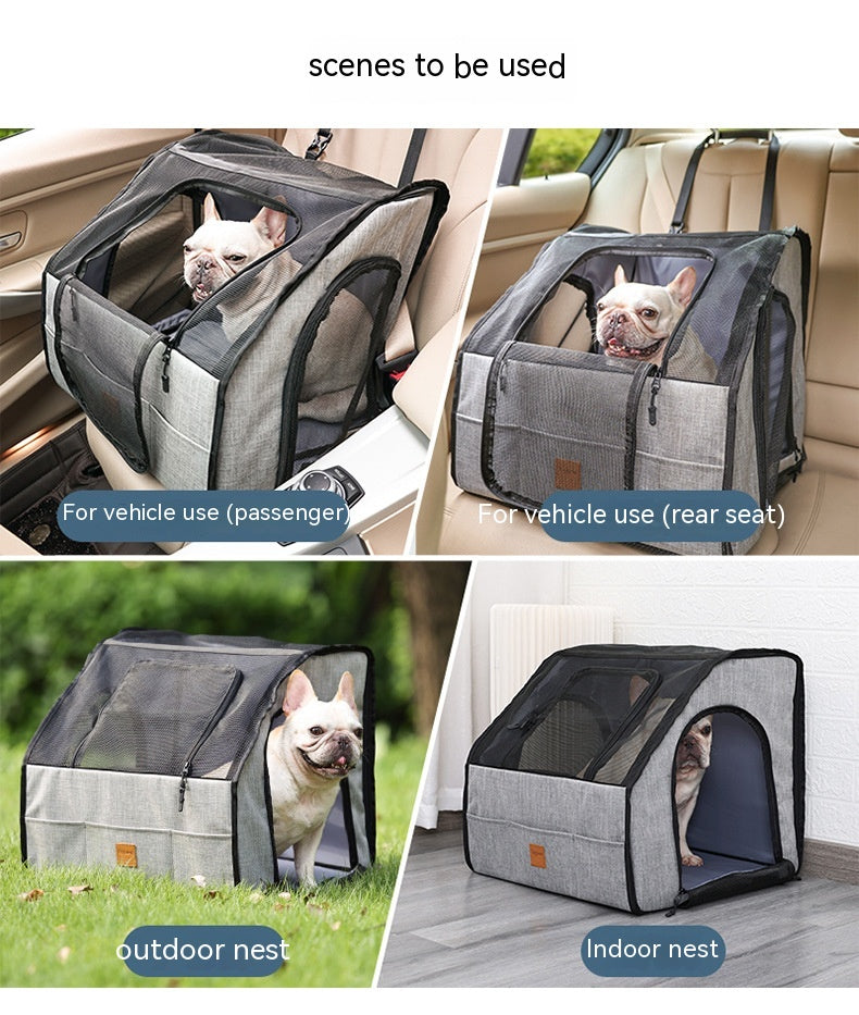Small Dog Cage| Pet Car Supplies